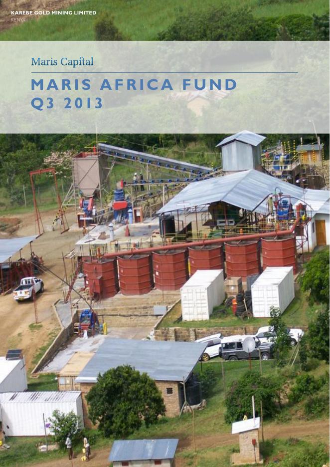 MAF I Fund 2013 Q3
