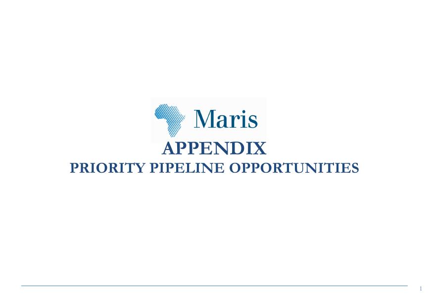 MAF II Priority Pipeline